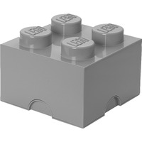 Room Copenhagen Storage Brick 4Medium Stone Grey Caja para almacenar juguetes Independiente Gris, Caja de depósito gris, Caja para almacenar juguetes, Gris, Independiente, Monocromo, Rectangular, Polipropileno (PP)
