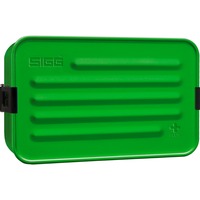 SIGG Plus L Táper Aluminio Verde 1 pieza(s), Caja de almuerzo verde, Táper, Adulto, Verde, Aluminio, Monocromo, Rectangular