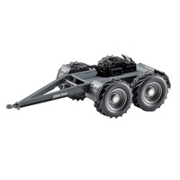 SIKU 2887 parte de juguete, Automóvil de construcción negro/Negro, Modelo a escala de camión/tráiler, Metal, Caucho, Negro