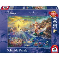 Schmidt Spiele Rompecabezas Thomas Kinkade: Disney Arielle, Puzzle 