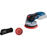 Bosch GEX 18V-125 Professional Lijadora rotorbital 10000 RPM 20000 OPM Negro, Azul, Gris, Rojo, Lijadora orbital azul/Negro, Lijadora rotorbital, Velcro, Negro, Azul, Gris, Rojo, 6000 RPM, 10000 RPM, 12000 OPM