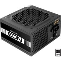 Chieftec EON ZPU-500S unidad de fuente de alimentación 500 W 20+4 pin ATX ATX Negro, Fuente de alimentación de PC negro, 500 W, 200 - 240 V, 50 Hz, 3.5 A, Activo, 100 W