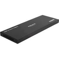 DeLOCK Divisor HDMI 1 x HDMI entrada a 8 x HDMI salida 4K 60 Hz, Splitter HDMI negro