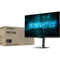 GIGABYTE G27Q2 Monitor Gaming 27” 2K QHD - 2560 x 1440, 200Hz, 1ms, 350 cd/m², Compatible con G-Sync, FreeSync Premium, HDR10, HDMI 2.0, DisplayPort 1.4, Monitor de gaming negro, 200Hz, 1ms, 350 cd/m², Compatible con G-Sync, FreeSync Premium, HDR10, HDMI 2.0, DisplayPort 1.4, 68,6 cm (27"), 2560 x 1440 Pixeles, Quad HD, LED, 1 ms, Negro