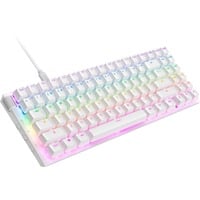 NZXT KB-001NW-DE, Teclado para gaming blanco