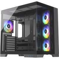 Silentware View A-RGB, Cajas de torre negro
