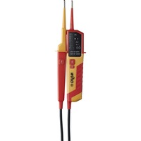 Wiha Probador de tensión y continuidad 45216, Instrumento de medición rojo/Amarillo