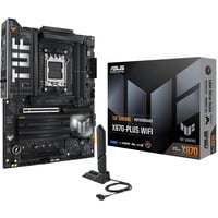 ASUS TUF GAMING X870-PLUS WIFI AMD X870 Zócalo AM5 ATX, Placa base AMD, Zócalo AM5, AMD Ryzen 7000 Series, AMD Ryzen 8000 Series, AMD Ryzen 9000 Series, DDR5-SDRAM, 192 GB, DIMM