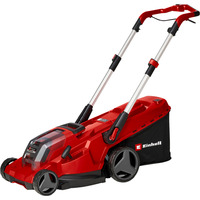 EINHELL Professional Akku-Rasenmäher RASARRO 36/42, 36Volt (2x18V), Cortacésped rojo/Negro
