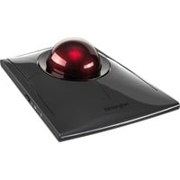 Kensington Trackball SlimBlade Pro negro/Rojo oscuro, Ambidextro, Óptico, RF Wireless + Bluetooth + USB Type-A, 1600 DPI, Negro