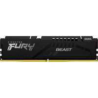 Kingston FURY FURY Beast 8GB 6000MT/s DDR5 CL30 DIMM Black EXPO, Memoria RAM negro, 8 GB, 1 x 8 GB, DDR5, 288-pin DIMM, Negro