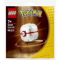LEGO Pokémon Premier Ball, Juegos de construcción Juego de construcción, 7 año(s), Plástico, 46 pieza(s), 63 g