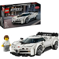 LEGO Speed Champions Hiperdeportivo Bugatti Centodieci, Juegos de construcción Juego de construcción, 9 año(s), Plástico, 291 pieza(s), 338 g