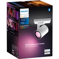 Philips Hue Foco sencillo Argenta, Luz de LED blanco, Philips Hue White and Color ambiance Foco sencillo Argenta, Bluetooth/Zigbee, Blanco, LED, Metal, Multi, 2000 K