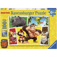 Ravensburger Puzzle infantil Nintendo Super Mario - ¡Los monos están sueltos! 