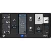 Shelly Wall Display X2i, Panel de control negro