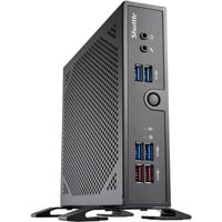 Shuttle DS50U5 PC/estación de trabajo barebone 1,3 l tamaño PC Negro i5-1335U negro, 1,3 l tamaño PC, Mini PC barebone, DDR5-SDRAM, PCI Express, Serial ATA III, Ethernet, 90 W