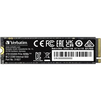 Verbatim Vi5000 2 TB M.2 PCI Express 4.0 NVMe 3D NAND, Unidad de estado sólido 2 TB, M.2, 5000 MB/s