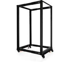 Alphacool Rack de servidor de marco abierto ES 19", Rack, caja de servidor negro
