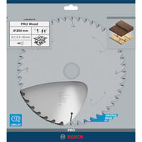 Bosch 2 608 640 670 hoja de sierra circular 25 cm 1 pieza(s) Madera, 25 cm, 3 cm, 2,2 mm, 3,2 mm, 1 pieza(s)