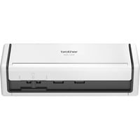 Brother ADS-1300 escaner Escáner con alimentador automático de documentos (ADF) 600 x 600 DPI A4 Blanco, Escáner de alimentación de hojas gris, 215,9 x 355,6 mm, 600 x 600 DPI, 1200 x 1200 DPI, 7 ppm, Escáner con alimentador automático de documentos (ADF), Blanco