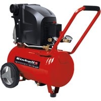EINHELL TE-AC 270/24/10 compresor de aire 1800 W 270 l/min Corriente alterna rojo, 270 l/min, 10 bar, 1800 W, 26,9 kg