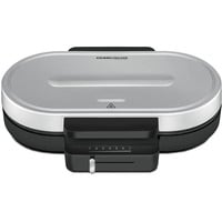 Rommelsbacher Waffelautomat WA 1250, Gofrera negro/Plateado