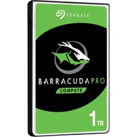 Seagate Barracuda Pro 2.5" 1000 GB Serial ATA III, Unidad de disco duro 2.5", 1000 GB, 7200 RPM