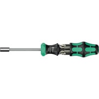 Wera Juego de puntas Kraftform Compacto 27 RA 2, Conjuntos de bits negro/Verde