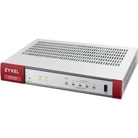Zyxel USG Flex 100 cortafuegos (hardware) 0,9 Gbit/s 0,9 Gbit/s, 0,27 Gbit/s, 42,65 BTU/h, 989810 h, IPSec, SSL/TLS, IKEv2, IPSec, SSL, L2TP/IPSec