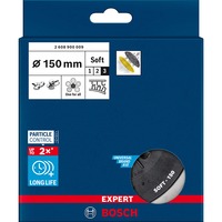 Bosch 2 608 900 009 disco de afilar Plato de apoyo de disco lijador, Plato lijador negro, Plato de apoyo de disco lijador, Bosch, Negro, Gris, Alrededor, 15 cm, 1 pieza(s)