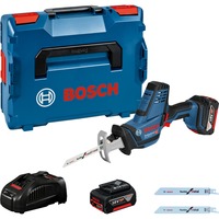 Bosch GSA 18 V-LI C Negro, Azul, Sierra de sable azul/Negro, Negro, Azul, 2,1 cm, 20 cm, 10 cm, Batería, Ión de litio
