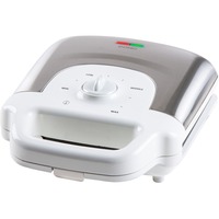 Domo Gofre Sabroso XL, Gofrera blanco/Acero fino