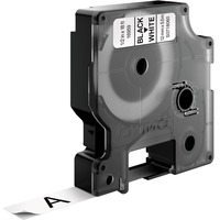 Dymo etiquetas D1 durables de nylon flexible | impresión negra sobre fondo blanco | 12 mm × 5,5 m | etiquetas autoadhesivas para etiquetadoras LabelManager | auténticas, Cinta de escritura negro, 5 m | etiquetas autoadhesivas para etiquetadoras LabelManager | auténticas, Negro sobre blanco, Poliéster, Bélgica, -40 - 150 °C, DYMO, LabelManager