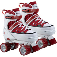 HUDORA Patines en línea Talla 32-35 rojo/blanco