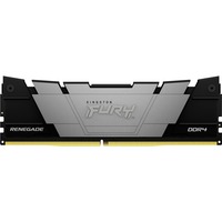 Kingston FURY FURY 16GB 3600MT/s DDR4 CL16 DIMM 1Gx8 Renegade Black, Memoria RAM negro, 16 GB, 1 x 16 GB, DDR4, 288-pin DIMM