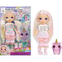 MGA Entertainment Rainbow High Littles Rainbow Fantasy Fairies Doll- Opal (Rainbow), Muñecos Rainbow High Littles Rainbow Fantasy Fairies Doll- Opal (Rainbow), Muñeca fashion, Femenino, 4 año(s), Niño/niña, 140 mm, Multicolor