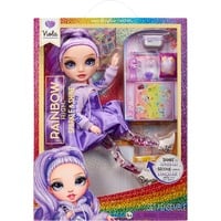 MGA Entertainment Rainbow High Sparkle & Shine Fashion Dolls- Viola (Purple), Muñecos Rainbow High Sparkle & Shine Fashion Dolls- Viola (Purple), Muñeca fashion, Femenino, 4 año(s), Niño/niña, 280 mm, Multicolor