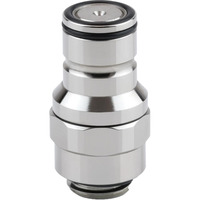 Thermal Grizzly DeltaMate Quick Disconnect, Conexión plateado brillante/Níquel