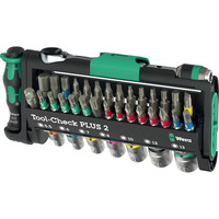 Wera Tool-Check PLUS 2, Conjuntos de bits negro/Verde