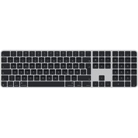 Apple Magic Keyboard con Touch ID y teclado numérico plateado/Negro