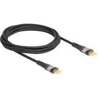 DeLOCK Cable de carga USB 2.0, conector USB-C > conector USB-C negro