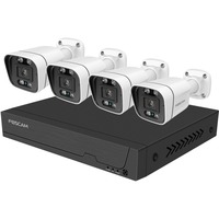Foscam FNA 108 E B4 2T wh, Conjunto negro/blanco