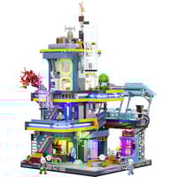 Lumibricks Cyberpunk Neoncity - Apartamento, Juegos de construcción 