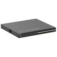 Netgear M4350-24F4V Gestionado L3 1U Negro, Interruptor/Conmutador Gestionado, L3, Bidireccional completo (Full duplex), Montaje en rack, 1U