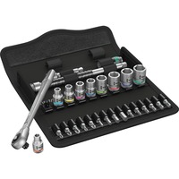 Wera 8100 SA 10 Zyklop Metal, Kit de herramientas negro/Verde