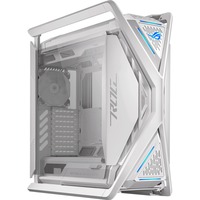 ASUS ROG GR701 Hyperion White Blanco, Caja de torre grande blanco, PC, Blanco, ATX, EATX, micro ATX, Mini-ITX, Aluminio, Multi, Frente