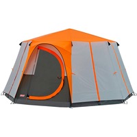 Coleman Tienda cúpula Octagon 8 Orange, Tienda de campaña naranja/Gris
