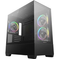 DeepCool R-CG380-BKAGM3-G, Cajas de torre negro