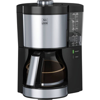 Melitta Look Perfection 1025-06, Cafetera de filtro negro/Plateado